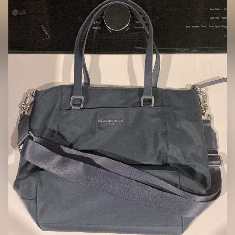 Karl Lagerfeld nylon purse